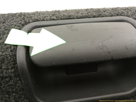 Land Rover Range Rover Pair Of Rear Trunk Side Carpet Cover Trim