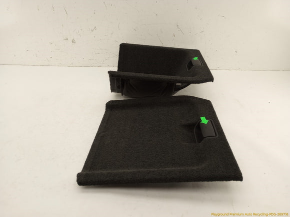 Land Rover Range Rover Pair Of Rear Trunk Side Carpet Cover Trim