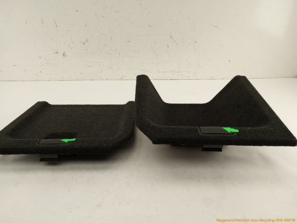 Land Rover Range Rover Pair Of Rear Trunk Side Carpet Cover Trim