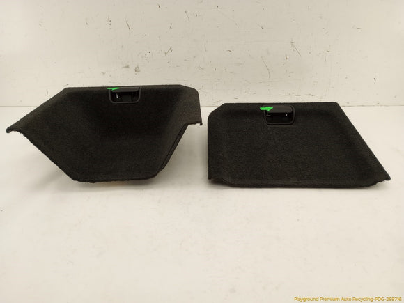 Land Rover Range Rover Pair Of Rear Trunk Side Carpet Cover Trim