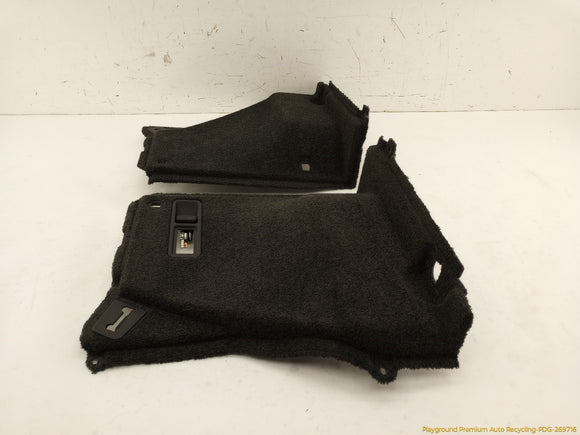 Land Rover Range Rover Pair Of Rear Trunk Carpet Trim