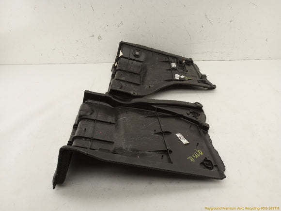 Land Rover Range Rover Pair Of Rear Trunk Carpet Trim