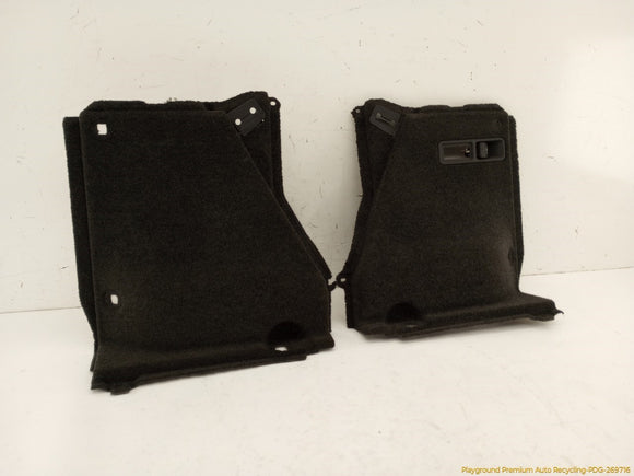 Land Rover Range Rover Pair Of Rear Trunk Carpet Trim