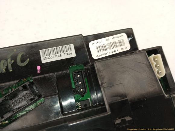 Land Rover Range Rover Climate Control Panel