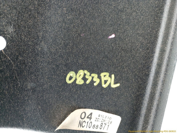 Mazda Miata Driver Left Trunk Side Trim Carpet