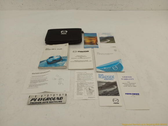 Mazda Miata Owner's Manual Set