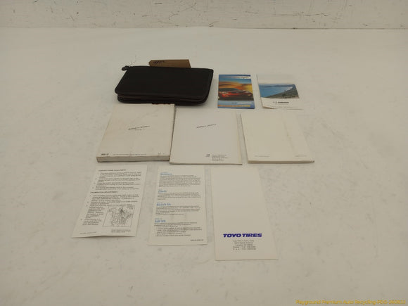 Mazda Miata Owner's Manual Set