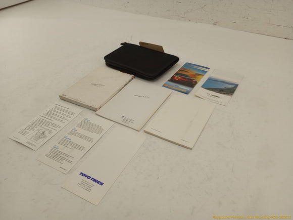 Mazda Miata Owner's Manual Set