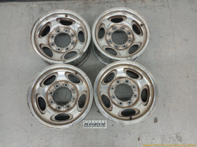 Ford Excursion Set Of 4 Aluminum Wheels 5 Oval Holes