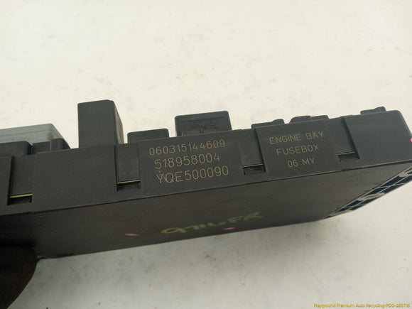 Land Rover Range Rover Engine Fuse Box