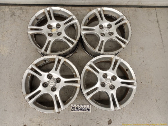 Mazda Miata Set Of 4 Alloy Wheels 5 Spoke