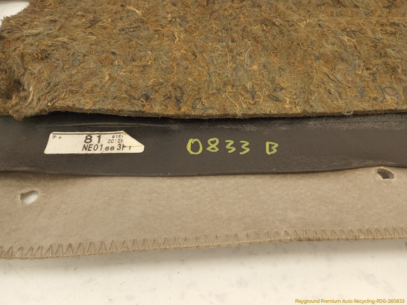 Mazda Miata Rear Package Tray Carpet Trim