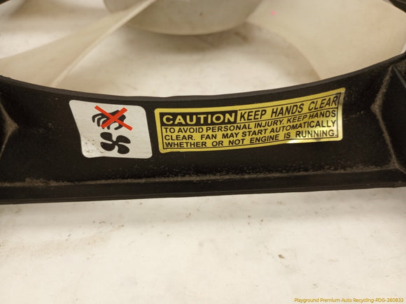 Mazda Miata Driver Left Radiator Cooling Fan