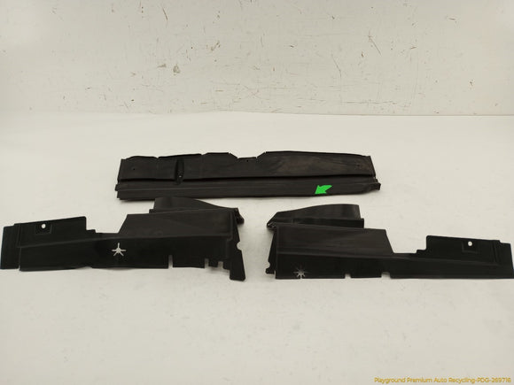 Land Rover Range Rover Front Radiator Side and Top Shroud Baffles