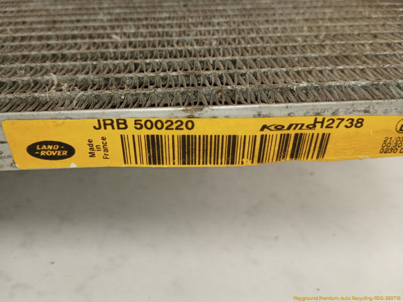 Land Rover Range Rover AC Condenser