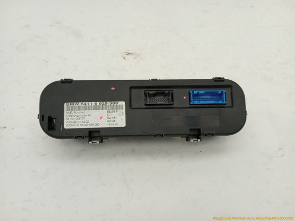 BMW Z4 Climate Control Panel