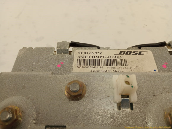 Mazda Miata Audio Amplifier