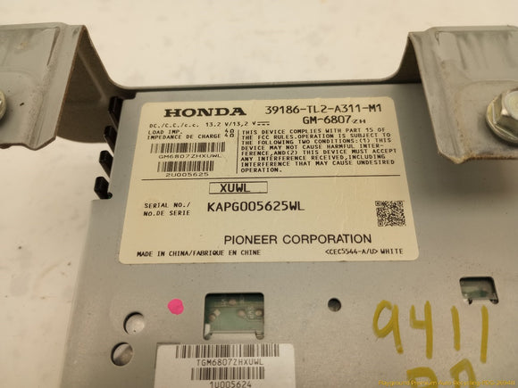 Acura TSX Audio Amplifier