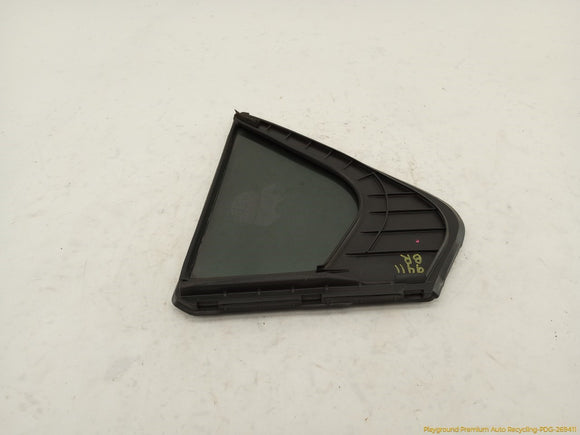 Acura TSX Passenger Right Rear Door Vent Glass