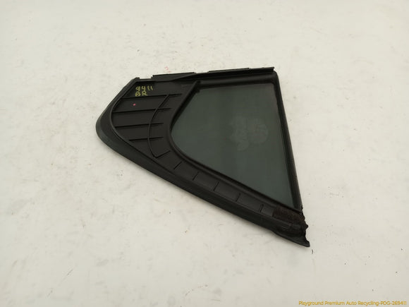 Acura TSX Passenger Right Rear Door Vent Glass