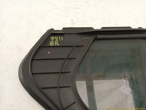 Acura TSX Passenger Right Rear Door Vent Glass