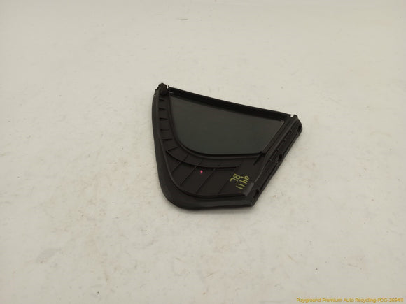 Acura TSX Driver Left Rear Door Vent Glass