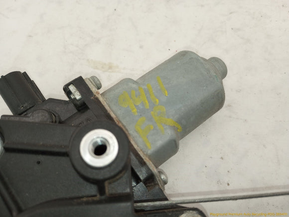 Acura TSX Passenger Right Front Window Regulator