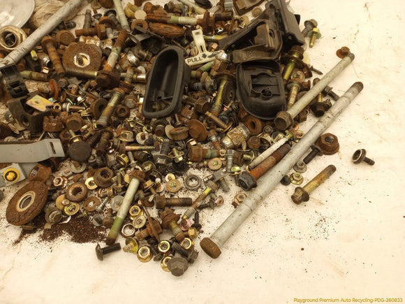 Mazda Miata Dismantling Hardware Fasteners Bolts & Nuts