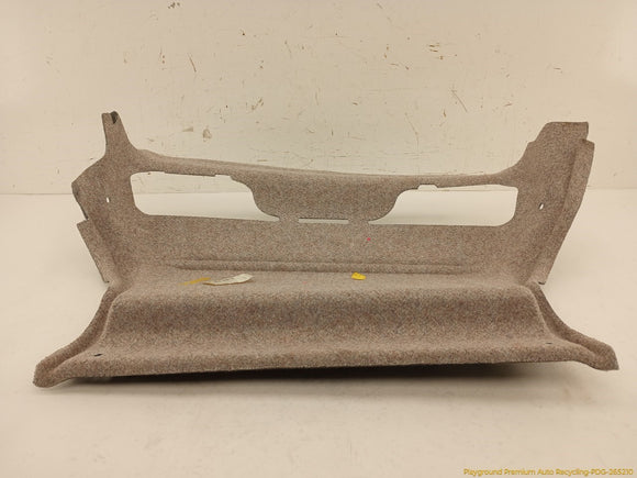 Mercedes SL500 Trunk Lid Carpet Lining Trim Cover