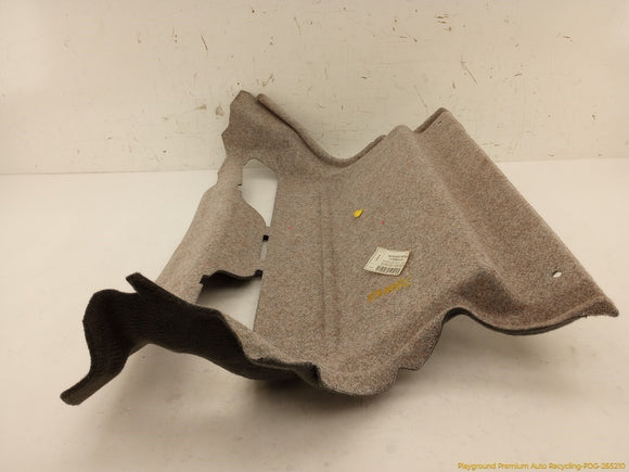 Mercedes SL500 Trunk Lid Carpet Lining Trim Cover