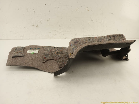 Mercedes SL500 Driver Left Trunk Side Trim Carpet