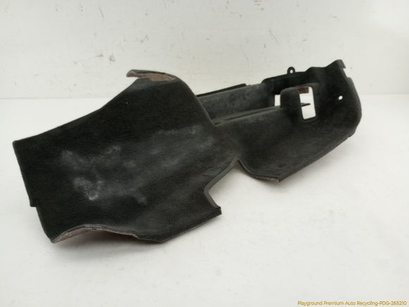 Mercedes SL500 Driver Left Trunk Side Trim Carpet