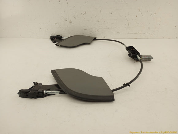Mercedes SL500 Pair Of Convertible Top Side Flaps & Motor Assembly