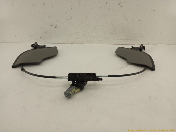 Mercedes SL500 Pair Of Convertible Top Side Flaps & Motor Assembly