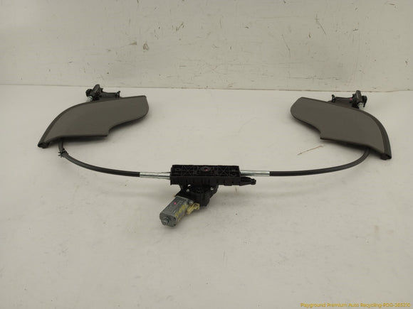 Mercedes SL500 Pair Of Convertible Top Side Flaps & Motor Assembly