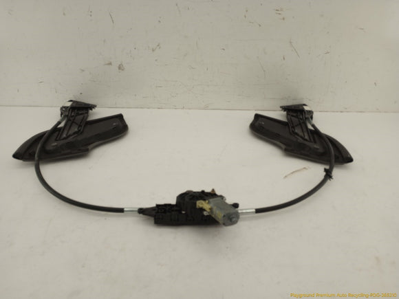 Mercedes SL500 Pair Of Convertible Top Side Flaps & Motor Assembly