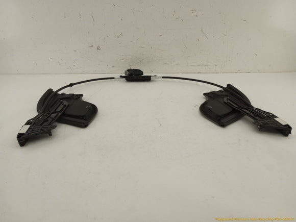 Mercedes SL500 Pair Of Convertible Top Side Flaps & Motor Assembly