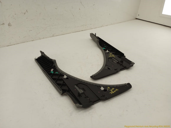 Mercedes SL500 Pair Of Convertible Roof Edge Trim Cover