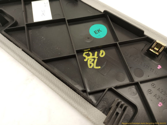 Mercedes SL500 Rear Left Storage Box Compartment Cover