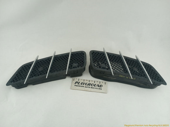 Mercedes SL500 Pair of Front Hood Upper Air Vent Grilles