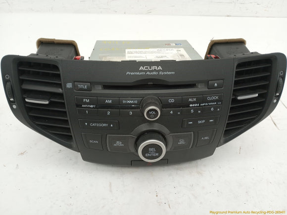 Acura TSX Radio Audio CD Player Head Unit