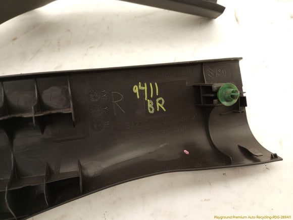 Acura TSX Pair Of Rear Side Inner Trim