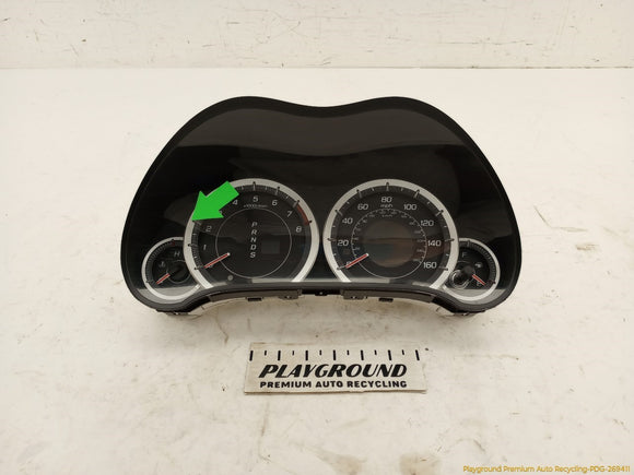 Acura TSX Instrument Cluster Speedometer