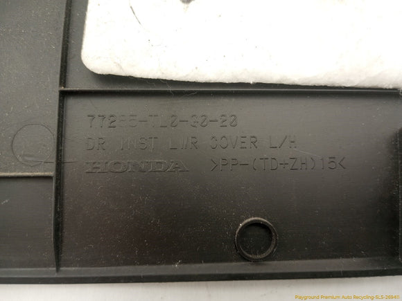 Acura TSX Driver Left Lower Center Console Trim