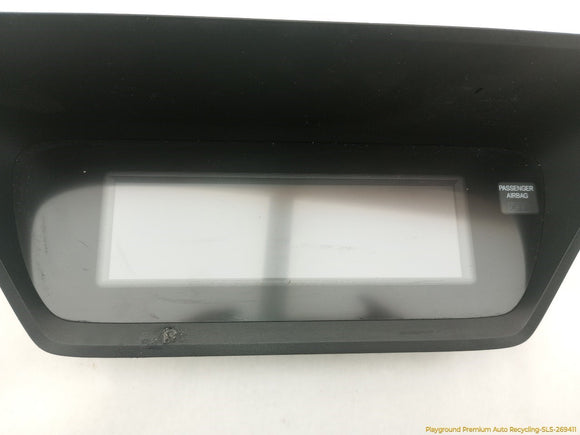 Acura TSX Information Display Screen