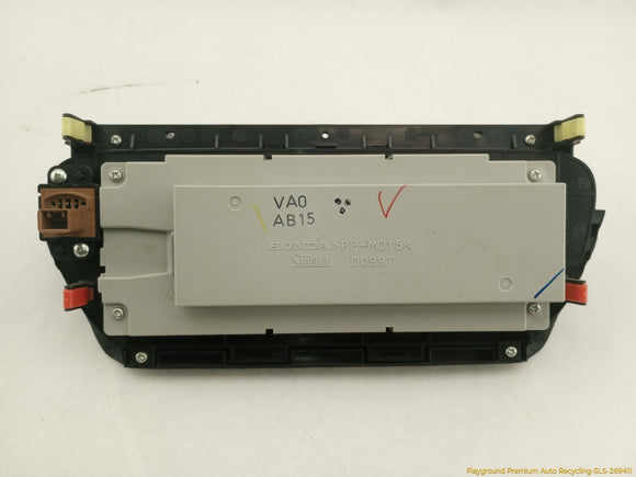 Acura TSX Information Display Screen