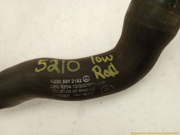 Mercedes SL500 Lower Radiator Hose