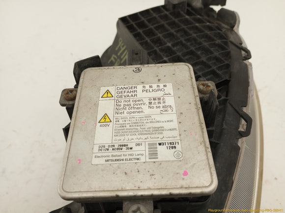 Acura TSX Passenger Right Head Lamp