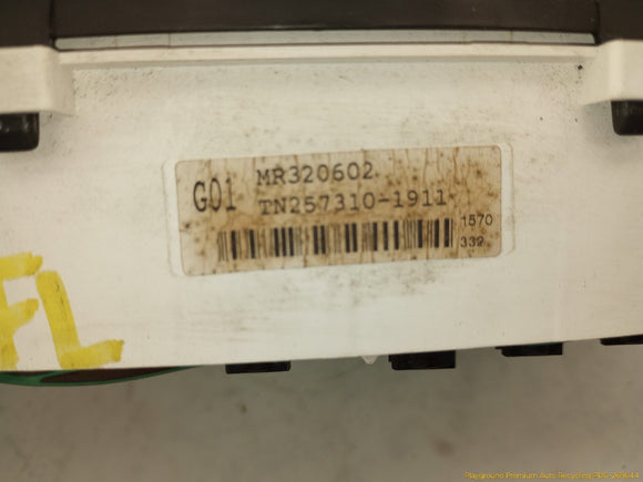 Mitsubishi Eclipse Instrument Cluster Speedometer