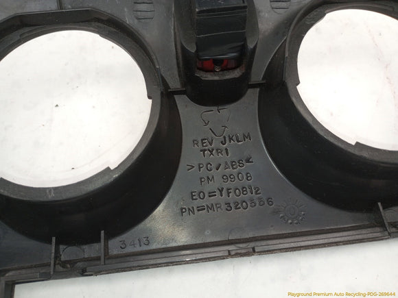 Mitsubishi Eclipse Center Dash Radio Bezel Trim